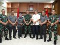 Danrem 084/BJ Terima Audiensi Kepala FKBN Bakorda Sidoarjo