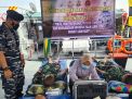 Jelang Peringatan HUT ke-77 TNI AL, Siswa Satdik 2 Kodiklatal di Makassar Sumbang Darah
