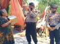 Samapta Polres Ponorogo Gelar Jum'at Berkah, Berbagi Puluhan Paket Sembako ke Lansia