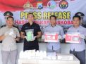 Satresnarkoba Polres Kediri Amankan Pengedar Narkotika Antar Pulau