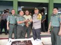 HUT TNI ke-77, Kapolresta Sidoarjo Beri Kejutan ke Markas Korem 084/BJ