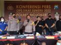 Polres Mojokerto Tangkap 30 Pelaku Tindak Kriminal Selama 12 Hari, 1 Diantaranya Bersenpi