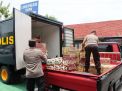 Polres Ngawi Tanggap Bencana Kirim Bansos ke Tasikmadu Trenggalek
