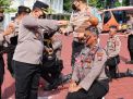 Polres Gresik Gelar Upacara Penerimaan Baja
