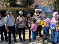 Satlantas Polres Batu Motivasi Pelajar Tertib Berlalulintas