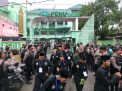 Polres Gresik Lakukan Pengamanan Pembaiatan Santri Baru Pencak Silat NU Pagar Nusa