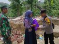 Petugas Gabungan dan Warga Kerjabakti Perbaiki Rumah Terdampak Longsor