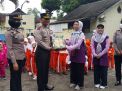 Polsek Ngunut Dikunjungi Puluhan Anak TK Gelar Polsanak