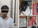 Seorang Pria Diamankan Reskrim Polsek Asemrowo Curi Kabel Telkom