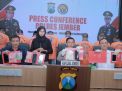 Satreskoba Polres Jember Amankan 8 Tersangka Terkait Jaringan Narkotika