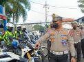 Satlantas Polres Gresik Jelang Nataru Cek Persiapan Ranmor dan Perlengkapan Pengamanan