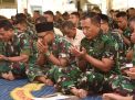 Prajurit Kodiklatal Doa Bersama Mohon Kelancaran di Awal Tahun 2023