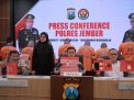 Satresnarkoba Polres Jember Amankan 10 Tersangka Pengedar Narkoba Awal Tahun 2023