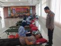 HUT Satpam ke-42 Peduli Sesama, Gelar Baksos Donor Darah