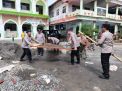 Polres Trenggalek Bareng Warga Kompak Bangun Gedung Ponpes di Karangan