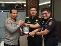 Kapolda Jalin Sinergitas dengan Dirjen Bea Cukai Jatim l dan ll