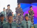 Siswa Dikmaba Musik Kodiklatal Ramaikan Stasiun TV Surabaya