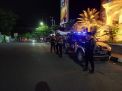Satsamapta Polres Gresik Patroli Blue Light, Antisipasi Kejahatan Malam Hari