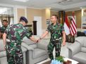 Jelang Pantukhir Diktukpa TNI AL, Dankodiklatal Terima Kunjungan Kadisdikal