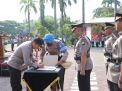 Kapolres Nganjuk Pimpin Sertijab Kapolsek Ngluyu dan Patianrowo