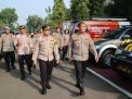 Jelang Pilkades 2023, Wakapolda Jatim Cek Almatsus Ranmor Dinas di Polres Bangkalan