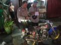 Satlantas Polres Nganjuk Gelar Razia Balap Liar dan Amankan 7 Motor Knalpot Brong