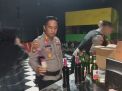 Ops Pekat Ramadhan, Polres Probolinggo Amankan Ratusan Botol Miras
