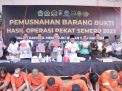Polresta Malang Kota Ungkap 500 Lebih Kasus saat Ops Pekat Semeru 2023