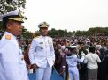 Penuh Antusias Keluarga Padati Kodiklatal Saksikan Pelantikan 936 Tamtama TNI AL Angkatan LXll/2