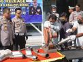 Polresta Sidoarjo Sita 120 Motor dan Musnahkan Puluhan BB Knalpot Brong