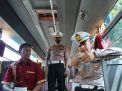 Satlantas Polres Bojonegoro dan Instansi Terkait Lakukan Ramp Check Armada Bus