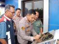 Kapolres Probolinggo Resmikan Bangunan Pos Lalin di Exit Tol Leces