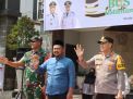 Kapolres Gresik dan Forkopimda Lepas Pemberangkatan Mudik Gratis