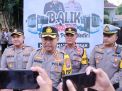 Balik Mudik Gratis, Polres Kediri Berangkatkan 4 Bus ke Jakarta