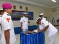 Danpusdiklapa Kodikopsla Kodiklatal Pimpin Sertijab 2 Perwira TNI AL