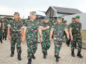 KASAD Tinjau Perkembangan Pembangunan Yonif 516/CY Wedoroanom