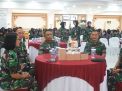 Dirdok Kodiklatal Hadiri Syukuran Apel Bersama Wanita TNI Tahun 2023 di Kodam V Brawijaya