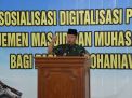 Disbintal TNI AL dan BSI Kerjasama Lakukan Sosialisasi Digitalisasi Pengelolaan Manajemen Masjid
