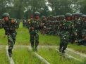 Siswa Dikmaba TNI AL Angkatan XLIII/1 Lattek Halang Rintang