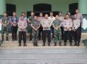 Perkuat Sinergitas, Kapolres Pasuruan Kota Silaturahmi ke Yonzipur 10