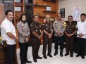 Kunjungi Kantor Kejaksaan Negeri, Kapolres Madiun Kota Jalin Sinergitas