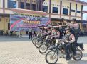 Latihan Dalmas, Satsamapta Polres Bojonegoro Tingkatkan Kemampuan