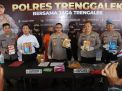 Polres Trenggalek Tangkap Komplotan Pencuri Spesialis Swalayan