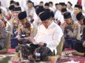 Kapolda Jatim dan Ribuan Jamaah Khidmat Ikuti Majelis Sholawat Jelang HUT Bhayangkara ke-77