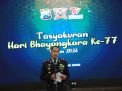 Polres Gresik Gelar Upacara HUT Bhayangkara ke-77