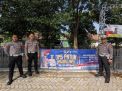 Ops Patuh Semeru, Satlantas Polres Gresik Pasang Himbauan Keselamatan