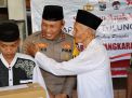 Kapolres Tulungagung Mohon Diri ke Pengasuh Ponpes Nurul Iman dan Santuni Yatim-piatu