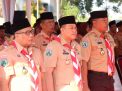 Kapolres Gresik Hadiri Peringatan Hari Pramuka ke-62