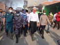 Gubernur Jateng Tunjuk Danlanal Tegal Sebagai Dansatgas Penanggulangan Kebakaran Kapal di Pelabuhan PPP Tegalsari