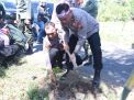 Polres Bondowoso dan Dinas Terkait Tanam Seribu Pohon